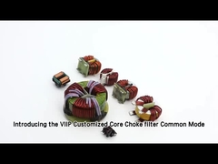 Componente elettronico EMI Ferrite Core Toroid Bead ID 0,8-13,8 mm