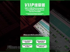 Filtro EMI per inverter a alloggiamento in metallo con impedenza di ingresso 50Ω per apparecchiature mediche