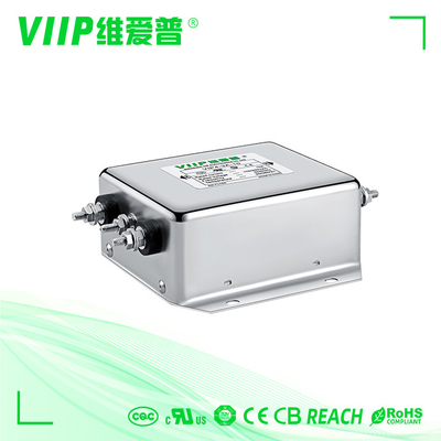 comprare Filtro da RFI a due fasi di contabilità elettromagnetica EMI Single Phase 15A per i servomotori online manufacture