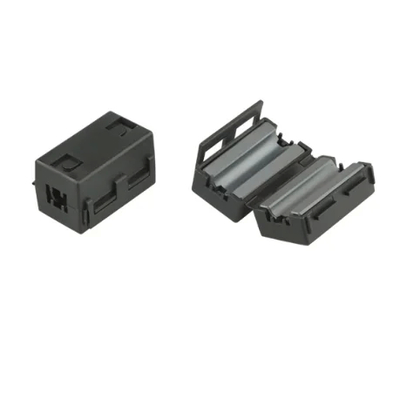comprare Nera 125.C Ferrite Core Snap Clip Wide Frequency Range Clamp sul dispositivo da -40C a 125C online manufacture