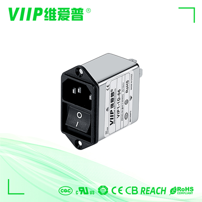 comprare 1450VDC filtro di soppressione EMI da linea a linea con custodia metallica e tensione nominale 250VAC online manufacture