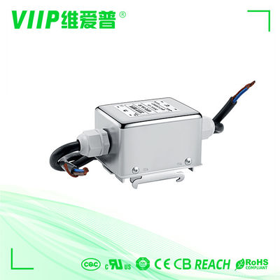 comprare Filtro EMI DC Plug-In 30A 60VDC Filtro di Rumore per Linea Elettrica con Custodia in Metallo per Attenuazione 150Khz-30Mhz online manufacture
