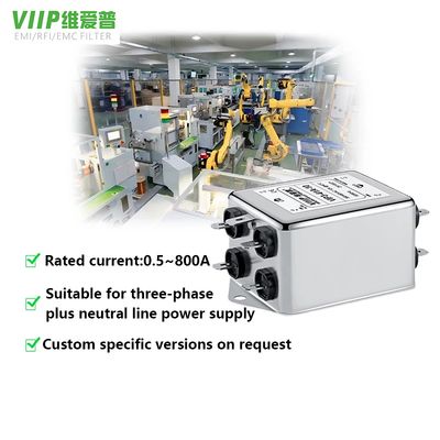 comprare 380V Input AC EMI Filter with 20A Rated Current and 440V Rated Voltage for Building Automation online manufacture