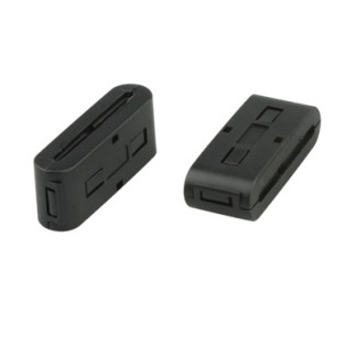 Dimensioni del nucleo personalizzate Flat Ferrite Core Nero Colore -40- 80°C per apparecchiature AV