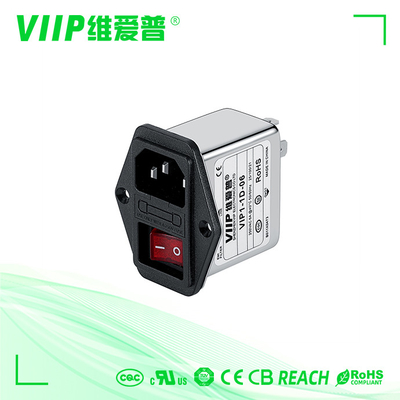 Filtro portatile per linee elettriche EMI per apparecchiature elettriche ed elettroniche