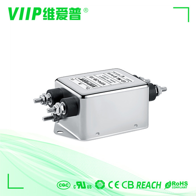 15A 50/60HZ macchine di CNC di corrente elettrica contabilità elettromagnetica EMI Filter For