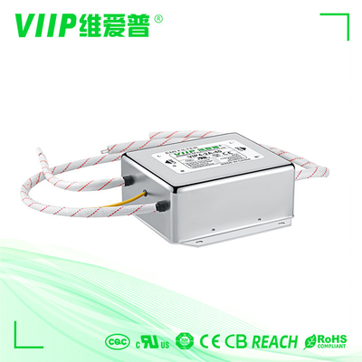 Concepimento compatto e leggero Filtro EMI monofase Resiste alla tensione ≥1500VAC/1min Attenuazione ≥20dB 0,7kg