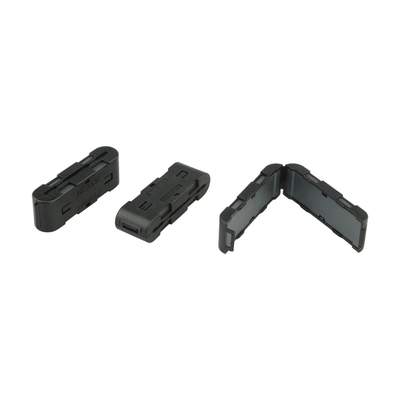 Core di ferrite piatto personalizzato per alimentatori con colore nero e dimensioni personalizzate