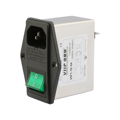 IEC Socket Filter Interference Reduction Filter -25C- 85C Funzionamento per una gestione e soppressione ottimali del rumore