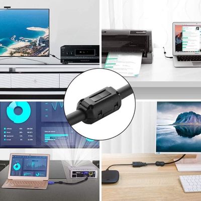 Anello di ferrite Snap-On VIIP Filtri EMI personalizzati Servizio di linea di alimentazione Filtri di linea di segnale CE FCC Supporto EMC certificato