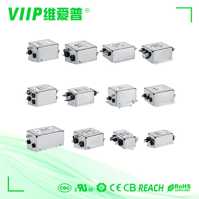 Impedenza del filtro EMI monofase conforme a Rohs ≤1,5Ω Attenuazione ≥20dB e soppressione efficace dell'EMI